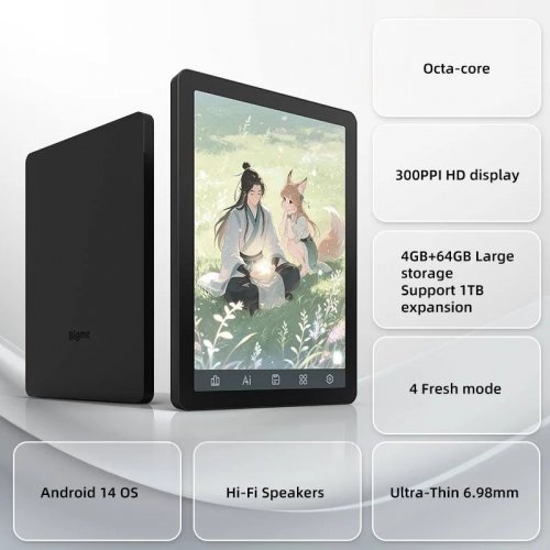 lector electrónico Bigme B6 Color con Android 14OS 4+64GB lector de libros electrónicos