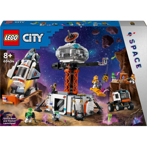 LEGO City - Base Espacial y Plataforma de Lanzamiento (60434)