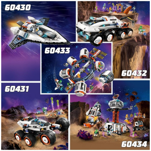 LEGO City - Base Espacial y Plataforma de Lanzamiento (60434)