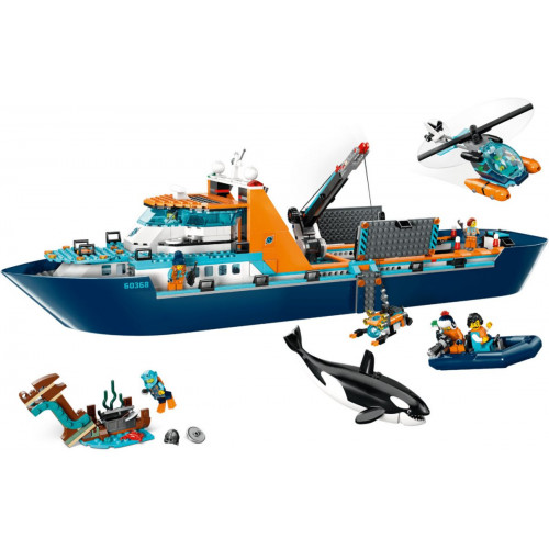 LEGO City - Exploradores del Ártico: Barco (60368)