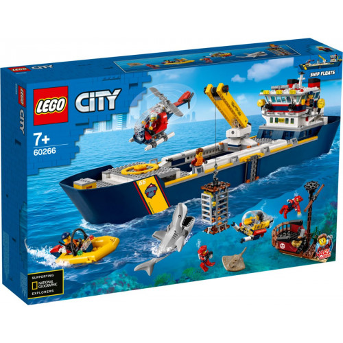 LEGO City - Océano: Buque de Exploración (60266)