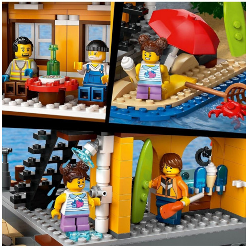 LEGO City - Puerto Marítimo con Buque de Mercancías (60422)