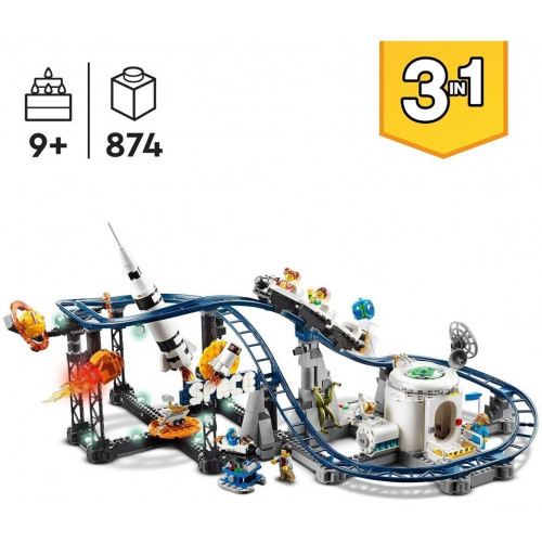 LEGO Creator 3 in 1 - Montaña Rusa Espacial (31142)