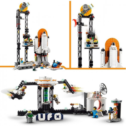 LEGO Creator 3 in 1 - Montaña Rusa Espacial (31142)