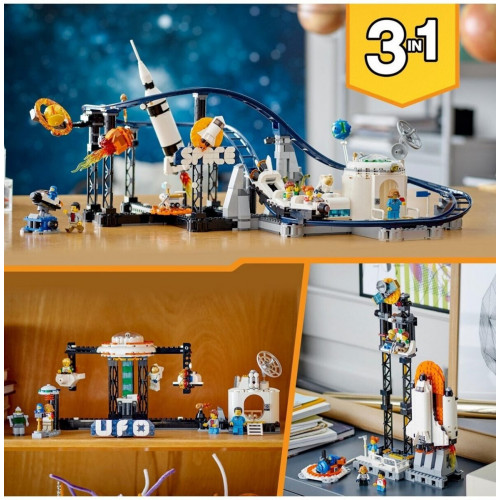 LEGO Creator 3 in 1 - Montaña Rusa Espacial (31142)