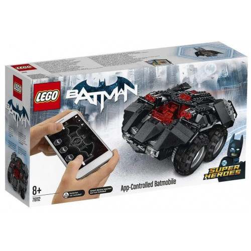 LEGO DC Comics Super Heroes Super Heroes - Batmóvil controlado por aplicación (76112)