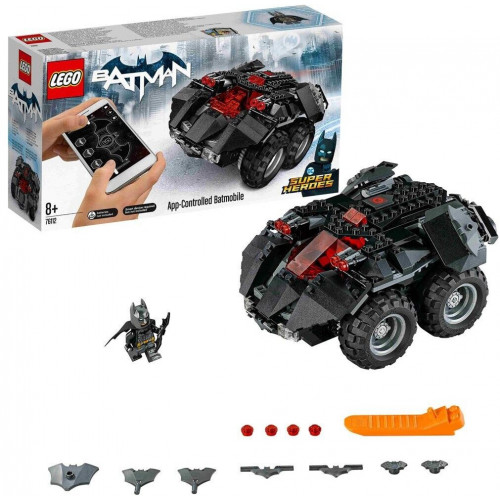 LEGO DC Comics Super Heroes Super Heroes - Batmóvil controlado por aplicación (76112)