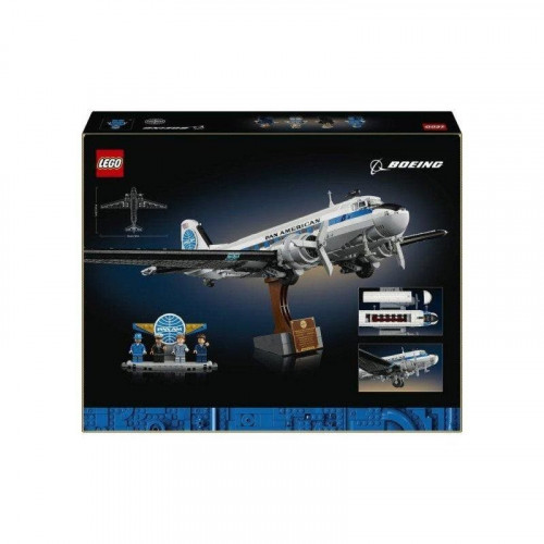 LEGO Icons Douglas DC-3 Pan Am Airliner 11378 1903 piezas