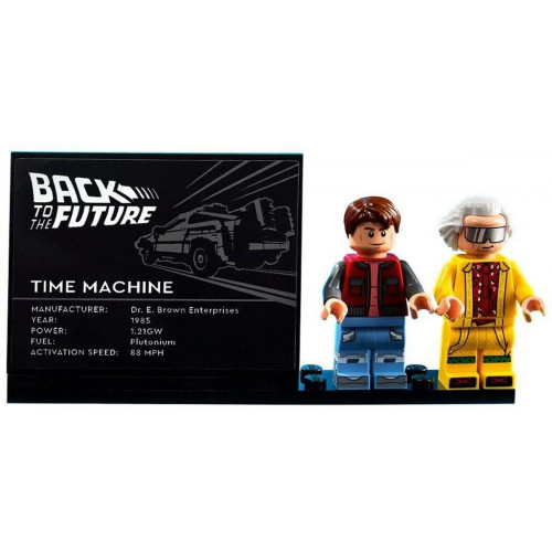 LEGO Icons - Máquina del Tiempo de Regreso al Futuro (10300)