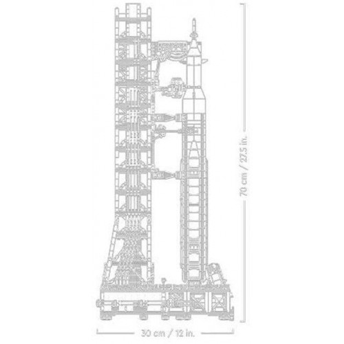 LEGO Icons - Sistema de Lanzamiento Espacial Artemis de la NASA (10341)
