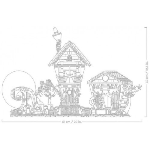 LEGO Ideas - Disney Tim Burton: Pesadilla antes de Navidad (21351)