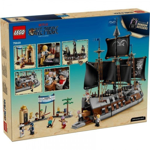 LEGO One Piece Barco de la Marina de Garp 75646 1705 piezas