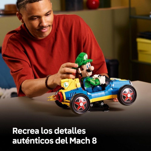 LEGO Super Mario Mario Kart Luigi y Mach 8 72050 2234 piezas