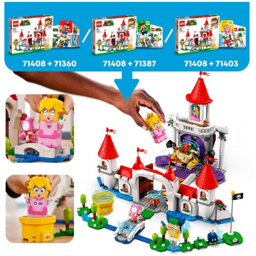 LEGO Super Mario - Set de Expansión: Castillo de Peach (71408)