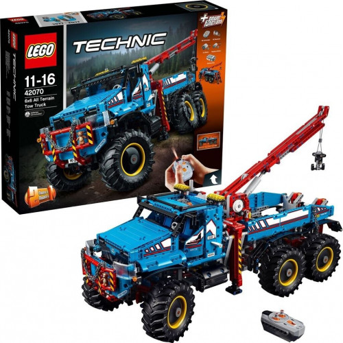LEGO Technic - Camión grúa todoterreno 6x6 (42070)