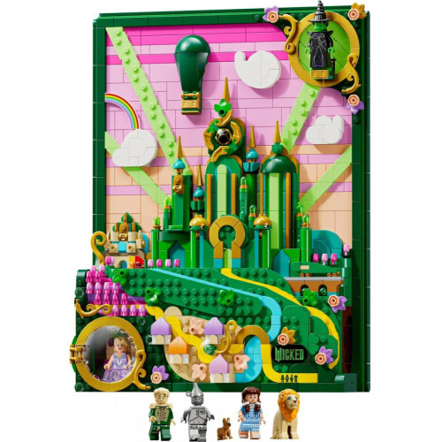 LEGO Wicked - Arte Mural: Emerald City (75685)