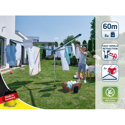 Leifheit Linomatic Deluxe 600 + Cover (82008)