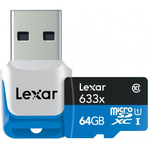 Lexar High Performance 633x microSD UHS-I