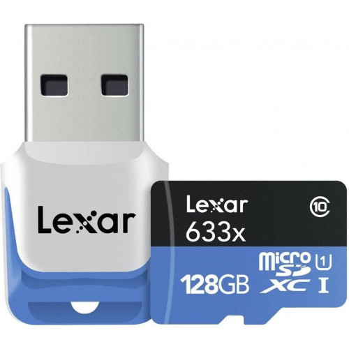 Lexar High Performance 633x microSD UHS-I