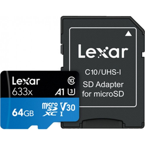 Lexar High Performance 633x microSD UHS-I