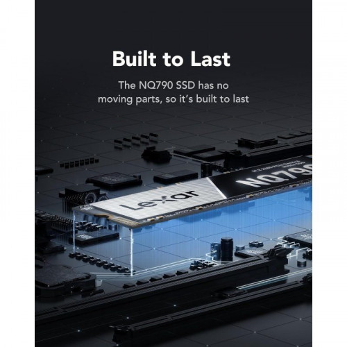 Lexar NQ790 1TB Disco SSD 7000 MB/s NVMe PCIe 4.0 M.2 Gen4