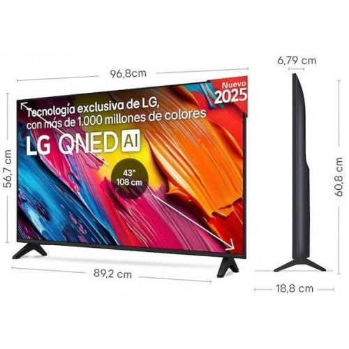 LG 43QNED70A6A Negro - TV 43