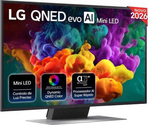 LG 43QNED87B6A Smart TV QNED evo AI MiniLED 43 pulgadas 4K Ultra HD