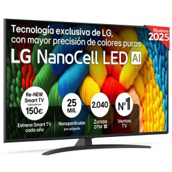 LG 50NANO81A6A Negro - TV 50