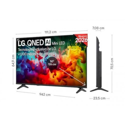 LG 50QNED70B6C - Televisor Smart TV de 50