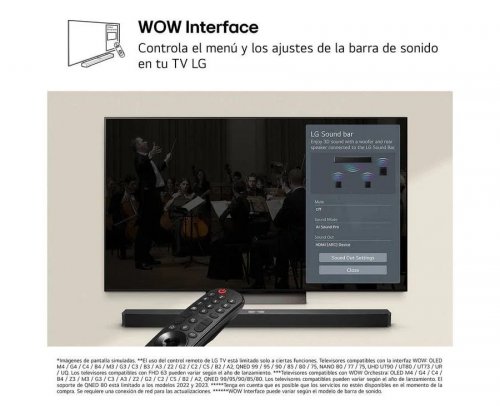 LG Barra de Sonido S40TR 400W 4.1 canales s40tr.desb