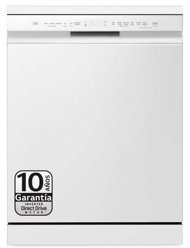 LG DF-355-FW Blanco - Lavavajillas 60CM 14 Servicios