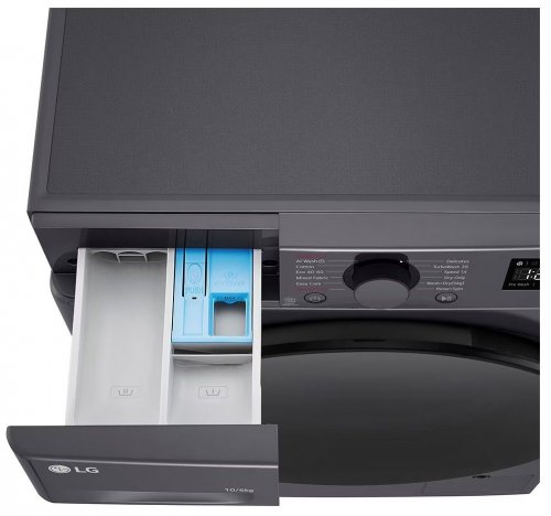 LG F4-DR6010AGM INOX - Lavadora Secadora 10KG / 6KG 1400RPM