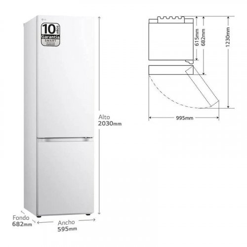 LG Frigorífico Combi No Frost