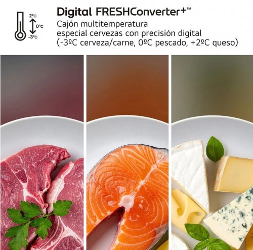 LG GBBS322BPY INOX - Frigorífico Combi No Frost