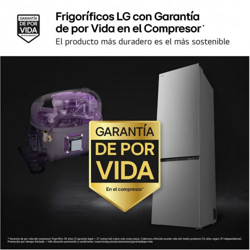 LG GBBSJ10EPY INOX - Frigorífico Combi No Frost