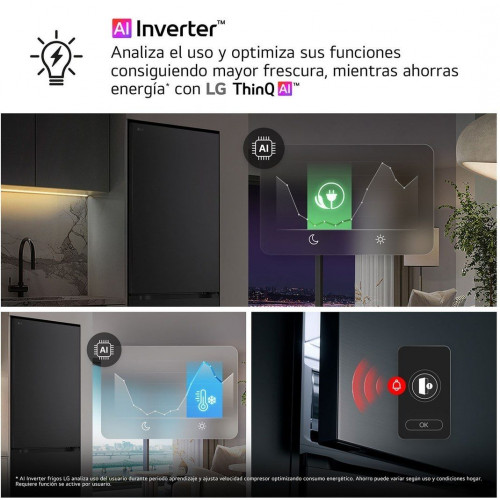 LG GBBSJ10ESW Blanco - Frigorífico Combi No Frost