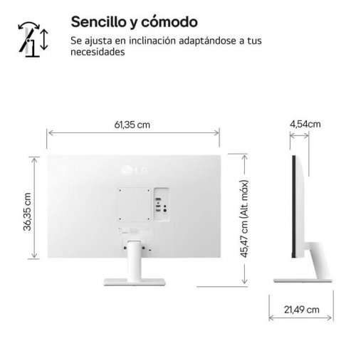 LG Monitor UltraFine 27US500-W 27'' panel IPS 4K UHD 60 Hz