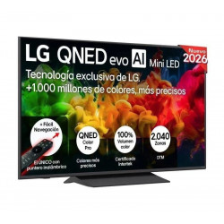 LG QNED evo AI QNED8EB Mini LED Ultra HD 4K Smart TV WiFi