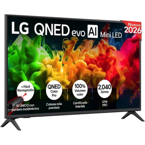 LG QNED evo AI QNED8EB Mini LED Ultra HD 4K Smart TV WiFi