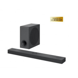 LG S80QY - Barra de Sonido Inteligente 480 W Sonido Dolby Atmos Color Negro