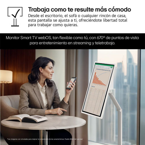 LG Smart Monitor Swing, 32