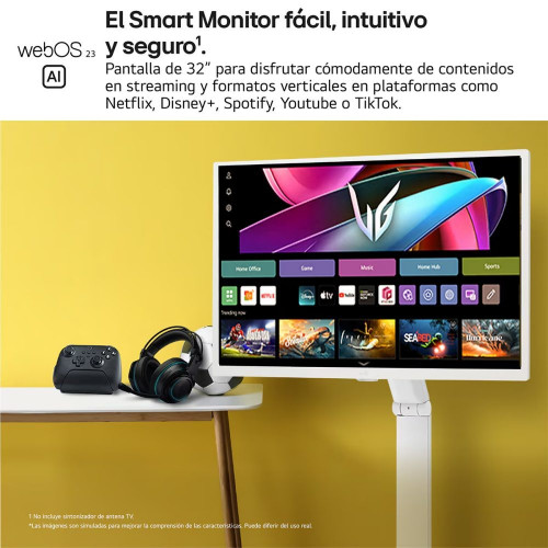 LG Smart Monitor Swing, 32