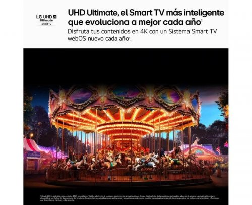 LG Smart TV UHD Ultimate AI UA75 4K 2025
