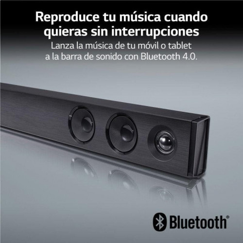 LG SoundBar SQC2 Barra de Sonido Bluetooth 2.1 300W Negra