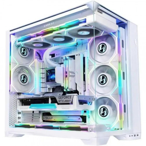 Lian-Li O11 Vision Compact Torre E-ATX Cristal Templado USB-C 3.0 Blanca