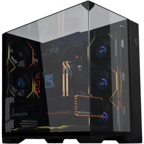 Lian-Li O11 Vision Compact Torre E-ATX Cristal Templado USB-C 3.0 Negra