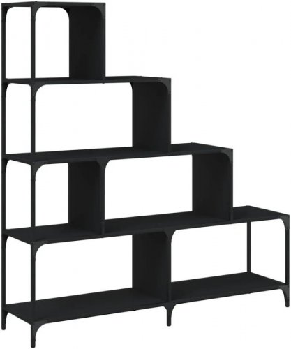 Librería con 4 Peldaños Madera Vidaxl Roble