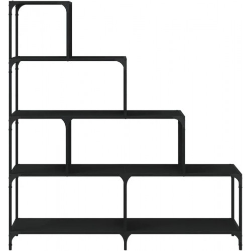 Librería con 4 Peldaños Madera Vidaxl Roble