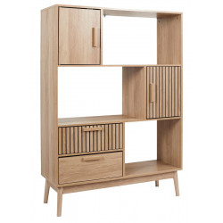 Librería con cajones Klaus 100x35cm roble