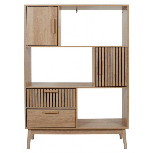 Librería con cajones Klaus 100x35cm roble